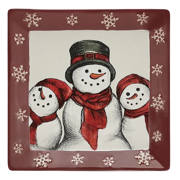 St. Nicholas Square Dinner Plate & Salt & Pepper Shaker Set - Picture 2 of 14